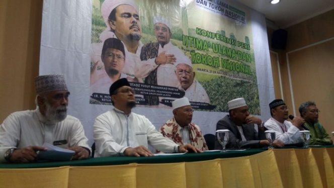 
 Inilah Nama Capres-Cawapres Hasil Ijtima Ulama dan Tokoh Nasional