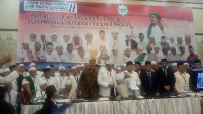 
 Sanggup Melaksanakan Pancasila Jadi Poin Pertama Kesepakatan Ulama dengan Prabowo