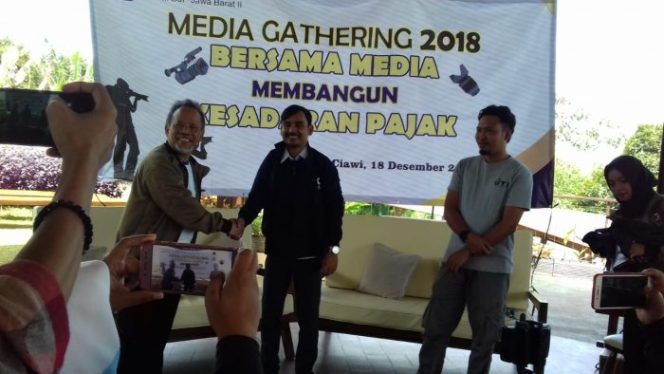 
 DJP Kanwil Jabar II Gaet Media Sosialisasikan Kesadaran Membayar Pajak