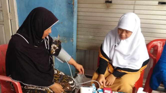 
 Warga Nilai Layanan Kesehatan PKS Sangat Tepat Di Musim Penghujan