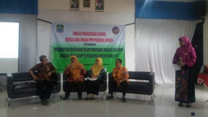 
 Ratusan Kader Puskesmas Kota Bekasi Diskusi Masalah Kesehatan Bersama Pascasarjana Uhamka
