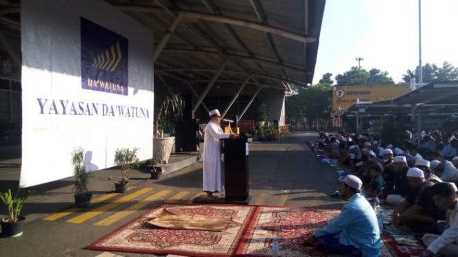 
 Gelar Solat Ied, Yayasan Da’watuna Sampaikan Pesan “Sukses Ramadan dengan Takwa”