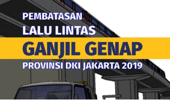 
 Inilah 16 Rute Baru Ganjil Genap di Jakarta