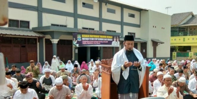 
 Warga Bintarajaya Sudah Melaksanakan Sholat Istisqo