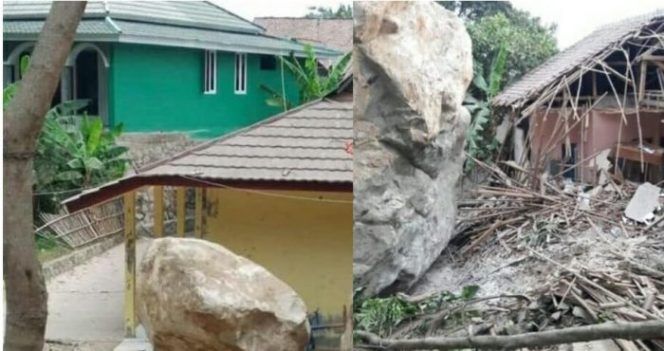 
 Viral Hujan Batu Raksasa di Purwakarta, Ternyata..