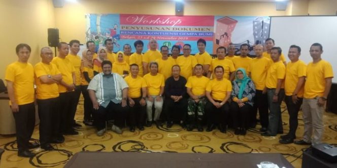 
 Workshop Rencana Kontijensi Selesai, BPBD Harap Kota Bekasi Siaga Bencana