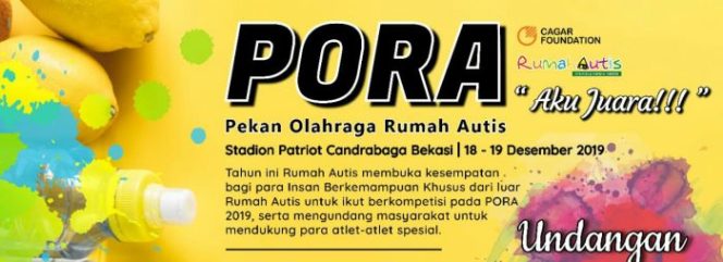 
 Rumah Autis Gelar Pekan Olahraga (PORA) 2019