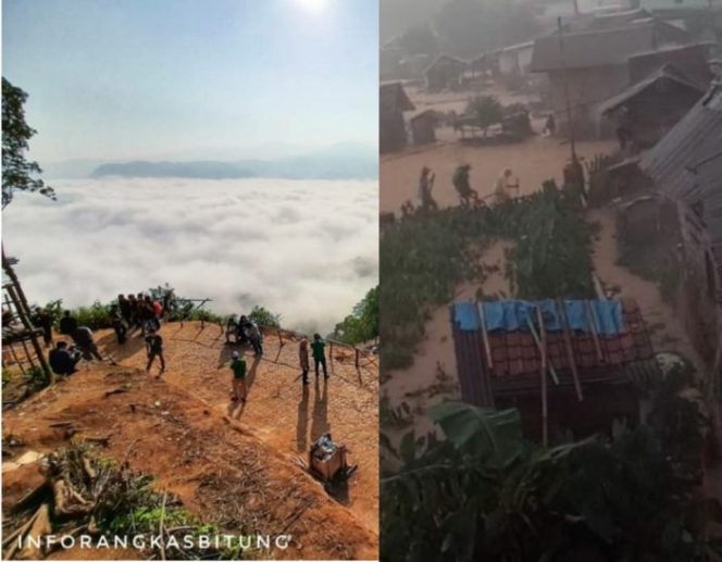 
 Negeri di Atas Awan, Dulu Viral Sekarang Longsor