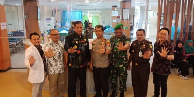 
 RSUD Chasbullah Abdul Majid Kota Bekasi Simulasikan Penanganan Pasien Suspect Virus Corona