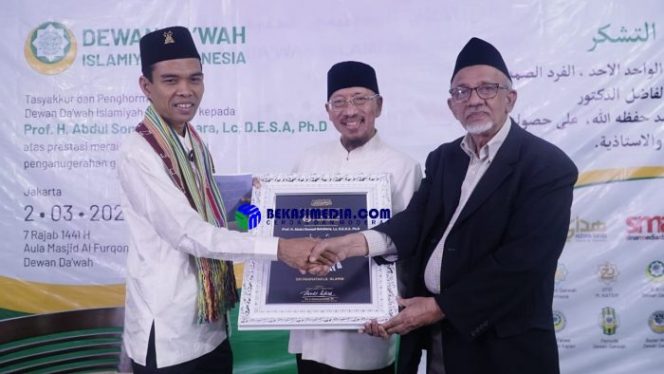 
 Ustaz Abdul Somad: Saya Anak Dewan Dakwah