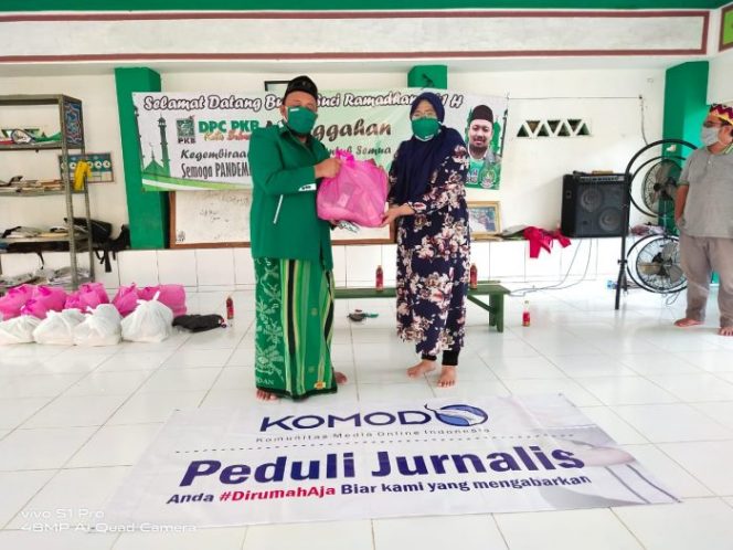 
 Munggahan, PKB Kota Bekasi Berbagi dengan Jurnalis
