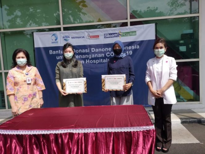 
 Kerjasama Atasi COVID-19, Danone Indonesia Dukung Pengadaan Ventilator untuk Siloam Hospitals Group