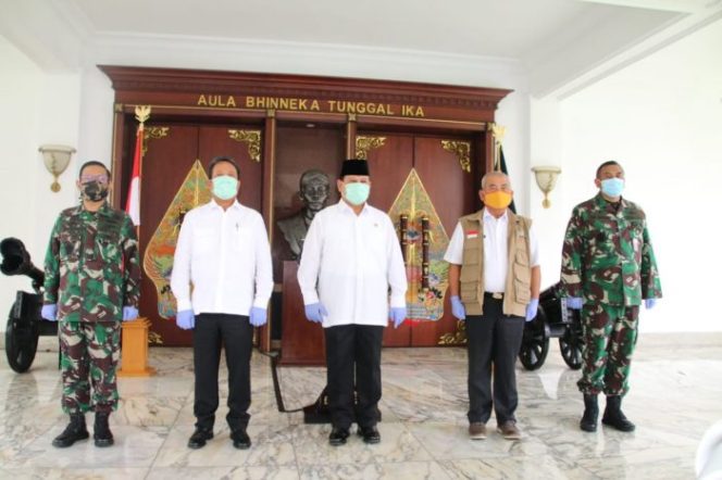 
 Menteri Pertahanan RI Salurkan 5000 Alat Rapid Test Ke Pemkot Bekasi