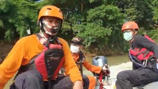 
 Pencarian Pemuda Tenggelam di Bekasi Masih Nihil
