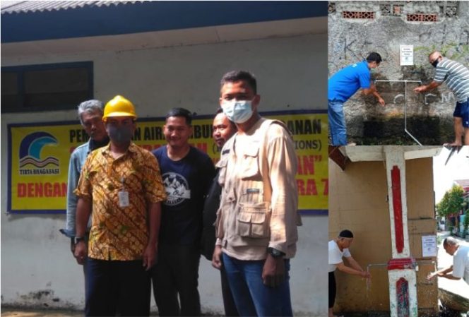 
 Hadapi Pandemi, LAZ Ucare Indonesia Bersama PDAM Kota Bekasi Hadirkan Tempat Cuci Tangan Umum