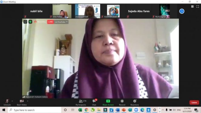 
 Ormas Muslimah dan Lembaga Perempuan Tolak Perampasan Tepi Barat