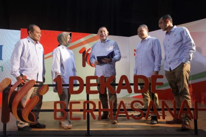 
 Meriahnya Perayaan Milad Satu Dekade BNI Syariah Secara Virtual