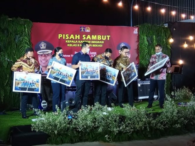 
 Sertijab Dan Lepas Sambut Kepala Imigrasi Bekasi, Petrus Teguh Aprianto Tegas dan Gaul