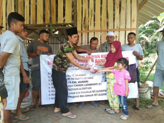 
 Peduli dan Berbagi Kurban di Daerah Bencana Lebak Banten