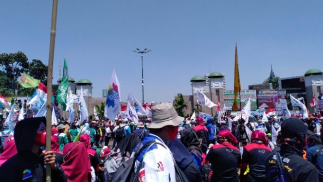 
 Buruh Terus Berjuang Menolak Omnibus Law Ciptaker