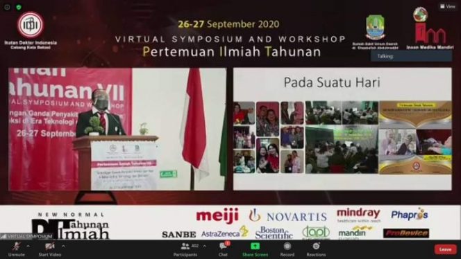 
 RSUD CAM Kota Bekasi Jadi Venue Webinar PIT IDI Kota Bekasi 2020