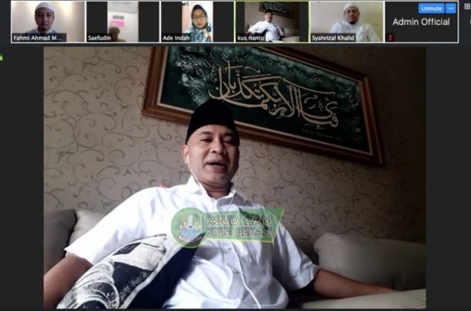 
 Taati PSBB, DKM Al-Ukuwah RSUD CAM Adakan Kajian Islamiah Secara Online