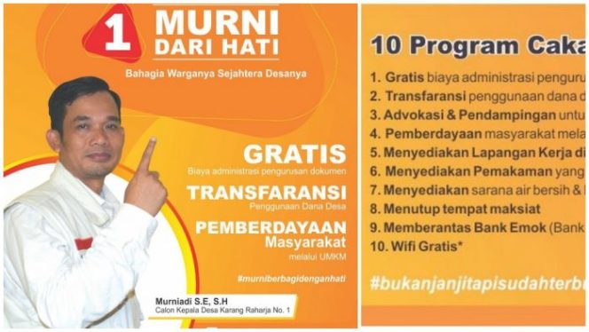 
 Murniadi, Aktivis Buruh yang Siap Jadi Kepala Desa Karangraharja Cikarang