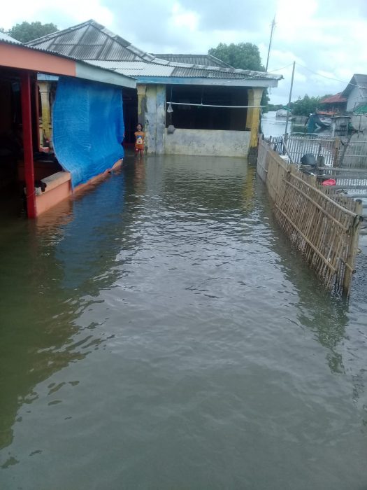 
 Ratusan Permukiman Warga di Kecamatan Muara Gembong Terendam Air Rob