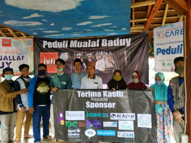 
 Himpunan Da’i Muda Indonesia Turut dalam Ekspedisi Dakwah Peduli Muallaf Baduy
