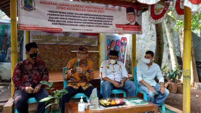 
 Ketua DPRD Kota Bekasi Reses ‘Dari Kampung Pancasila Sampai Jalan Bhineka’