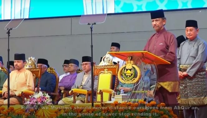 
 Sultan Brunei: Membaca Al-Quran Sebagai Perisai Penghalau Wabah