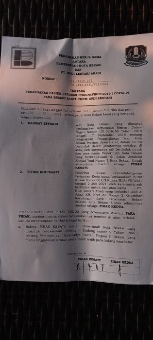 
 Aneh! Rumah Sakit Rujukan COVID-19 Ini Kosong Tak Ada Pasiennya, Sementara RSUD CAM Luber