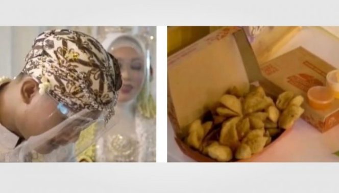 
 Ketika Bakso Goreng Jadi Mas Kawin Pasangan Pengantin