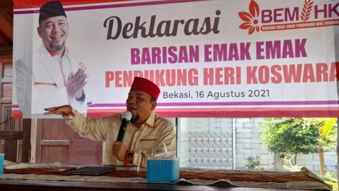 
 Lantik BEM, Heri Koswara; Pemimpin Perlu Dikenal, Siap dan Punya Terobosan