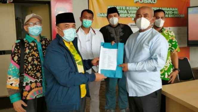 
 Audiensi AFK-Pemkot: Heri Koswara Ajak Wali Kota Dukung Futsal Kota Bekasi