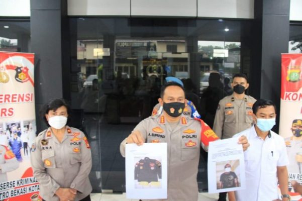 
 Polres Metro Bekasi Kota Amankan Tersangka Kasus Ujaran Kebencian
