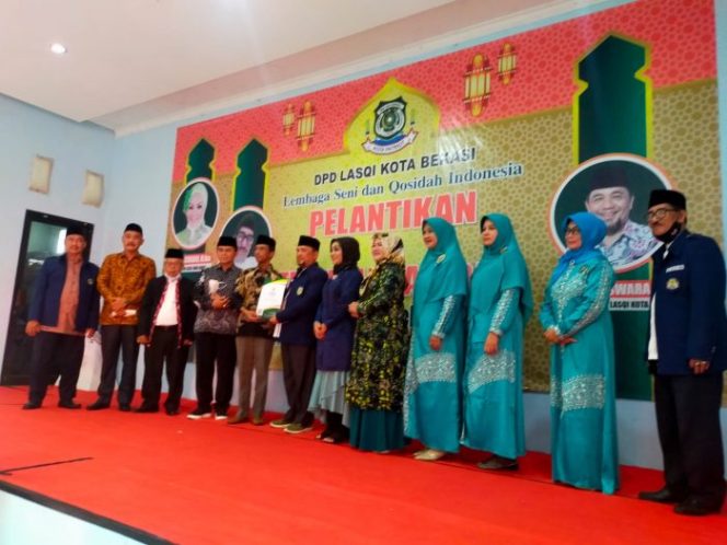 
 Heri Koswara Dilantik jadi Ketua DPD LASQI Kota Bekasi