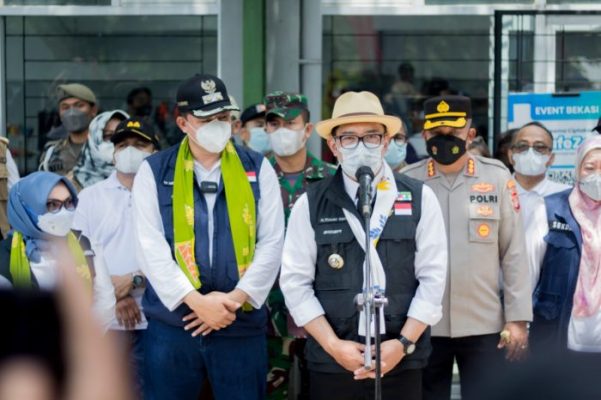 
 Resmikan Alun-alun dan Gedung Creative Center,  Ridwan Kamil Titip Pesan untuk Warga Kota Bekasi