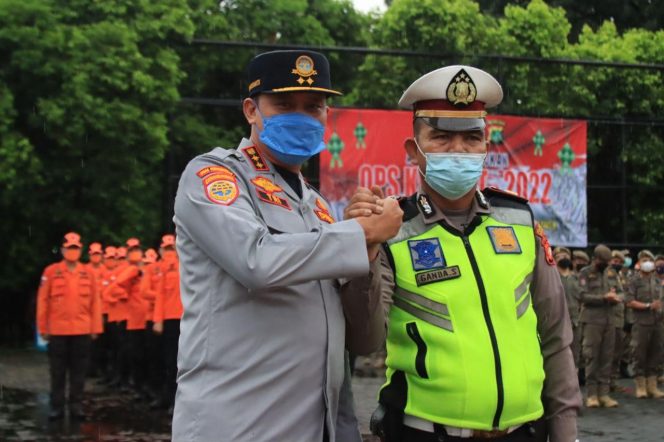 
 Plt Wali Kota Pimpin Apel Gelar Pasukan Operasi Ketupat Jaya Tahun 2022