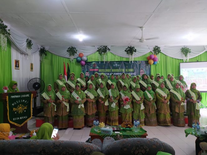 
 Siti Aisyah HK Aminullah Kembali Nahkodai PC Muslimat NU Kota Bekasi