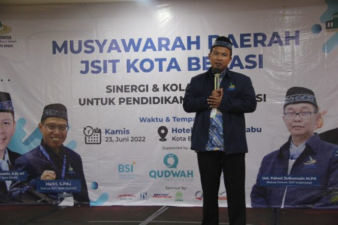 
 Ketua Terpilih JSIT Kota Bekasi Gulirkan 4 Program Unggulan