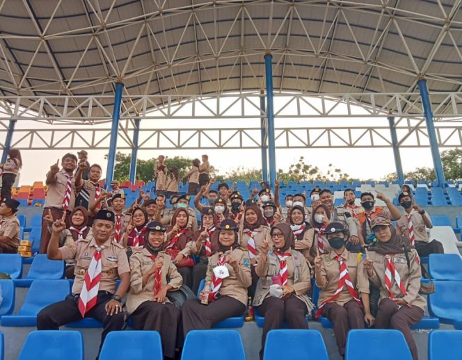 
 Satgas Pramuka Peduli Kwarcab Kota Bekasi Ikut Andil dalam Bulan Bakti Pramuka Kwartir Nasional