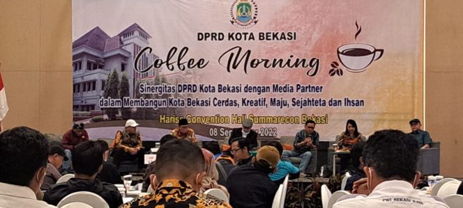 
 Coffee Morning DPRD Kota Bekasi dan Insan Pers