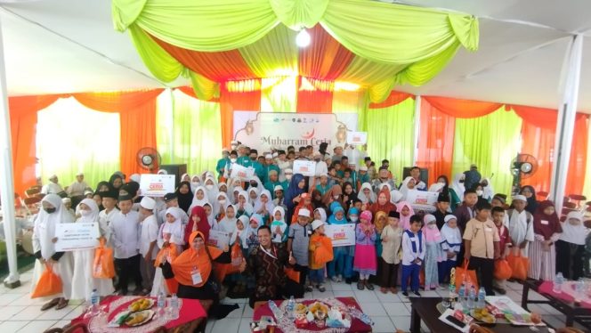 
 Tujuh Lembaga Kolaborasi Gelar Santunan 300 Yatim dan Lomba Mewarnai TK SD se Kota Bekasi