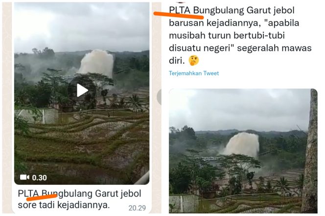 
 Bukan “PLTA Bungbulang” yang Bocor, Tetapi..