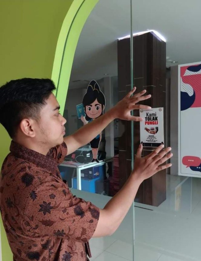 
 Imigrasi Bekasi Mengampanyekan Gerakan Anti Korupsi Dalam Rangka Hari Anti Korupsi Sedunia Tahun 2022