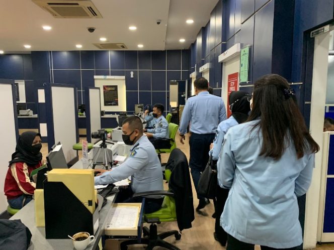 
 Imigrasi Bekasi Melakukan Studi Tiru Dalam Rangka Koordinasi Penyebaran Informasi Di Kantor Imigrasi Kelas I KhususTPI Batam