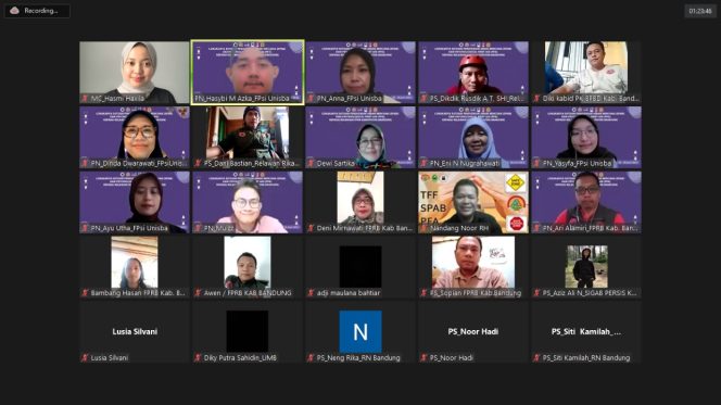 
 Lokakarya SPAB dan Psychological First FPA Kepada Relawan Forum Pengurangan Bencana (FPRB) Kabupaten Bandung