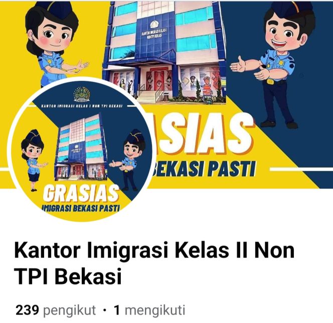 
 Imigrasi Bekasi Mengoptimalkan Penyebaran Informasi Keimigrasian Melalui Media Sosial