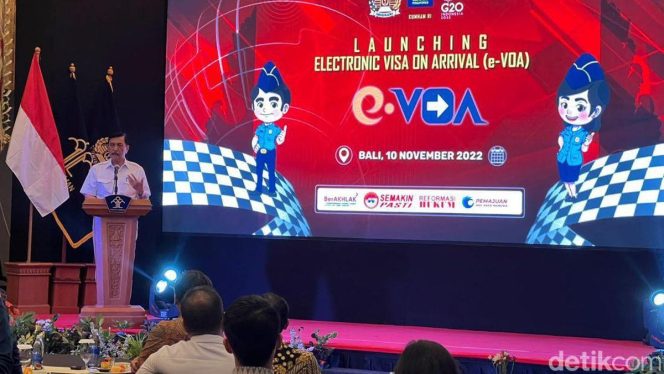 
 Pembayaran e-VOA (Electronic Visa on Arrival)